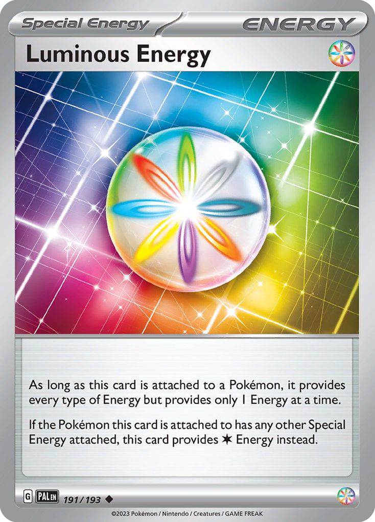 Paldea Evolved Luminous Energy #191/193